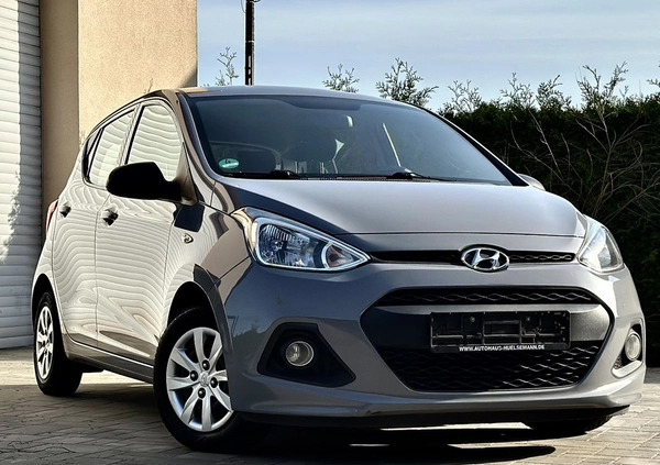 Hyundai i10 cena 24900 przebieg: 140000, rok produkcji 2015 z Białobrzegi małe 596